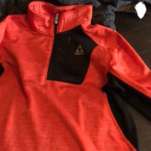 Gerry size youth large 3/4 zip active sweat